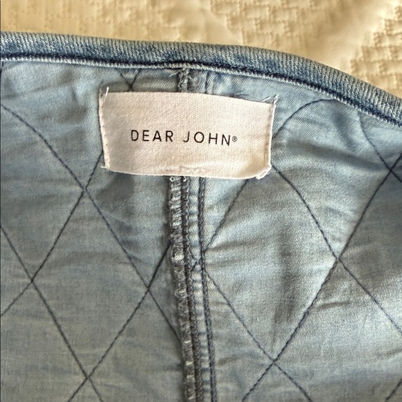 Dear John Light Blue Quilted Jacket - Picture 2 of 7